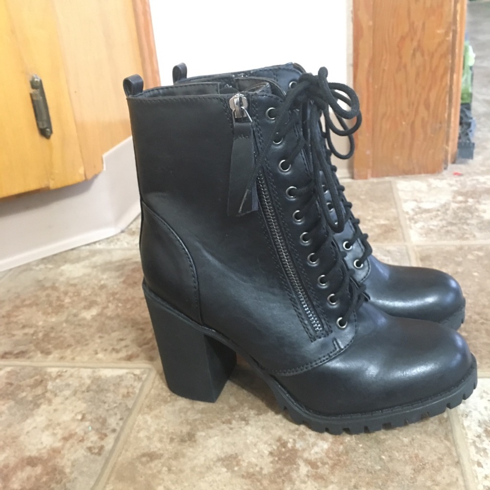 Cute Combat Heels